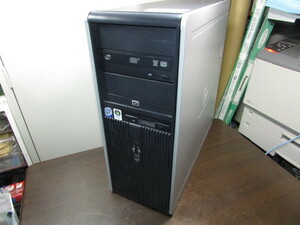 【YDT0669】★HP Compaq dc7800 CMT タワー型 Core2Duo E8500 3.16GHz/4GB/500GB/DVD-MULTI/GeForce8600GT 256MB/OS無 本体のみ★中古