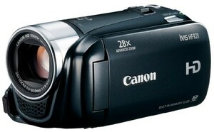 Canon デジタルビデオカメラ iVIS HF R21 ブラック IVISHFR21BK 光学20倍