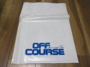 オフ・コース OFF COURSE スリー・アンド・トゥー Three and Two ロゴ入りビニール製バッグ 小田和正 鈴木康博 清水仁 大間ジロー 松尾一彦