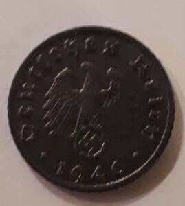 ドイツ 1940年 5 pfennig 鉛貨 1 