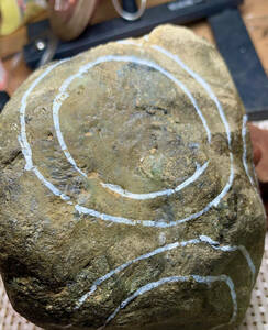 極品　明料　莫西沙　冰種翡翠原石　重さ２.２５キロ