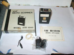 VHF　MICRO　SCANNER　ATR-3000　VHF受信機
