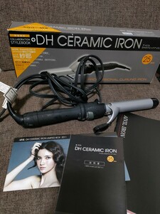 ☆【AIVIL】DH CERAMIC IRON☆紗耶コラボ☆ヘアアイロン☆セラミックコーティング☆25mm☆USED【189】