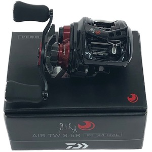 ▼▼ DAIWA ダイワ ベイトリール 月下美人 AIR TW 8.5R PEスペシャル 右巻き 箱付属 目立った傷や汚れなし