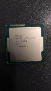 CPU インテル Intel Core I7-4770K プロセッサー 中古 動作未確認 ジャンク品 - A357