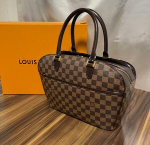 ★極美品★Louis Vuitton ルイヴィトン ハンドバッグ ダミエ サリア N51282