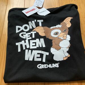 新品即決送料無料♪GREMLINS グレムリン　ビッグ　半袖プリント　Tシャツ Lサイズ　中黒　ポリエステル65％綿35％