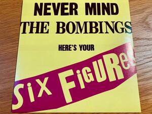 NEVER MIND THE BOMBINGS SIX FIGURES 7インチ punk hardcore sex pistols 666 seditionaries