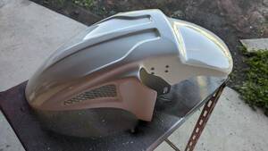 ポッシュ (POSH) バイク用品 3D-TECH FRPフロントフェンダー XJR1300 (-2011年) ホワイト塗装済み