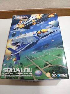 WAVE ゼビウス ソルバルウ SOLVALOU NONスケールプラモデル XEVIOUS 内袋未開封　箱痛み