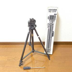 Σ三脚 HAKUBA HD-331V 撮影機材 撮影 写真 映像機器 部品 アクセサリー カメラ周辺機器 スタンド 趣味 長期保管 現状品ΣC52648