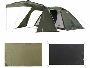 ロゴス LOGOS テント 2ルームテント 大型 neos PANEL Breeze 2ルーム WXLセット-BC 71208016 テント キャンプ アウトドア 4981325591489