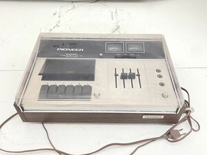 Y098-N36-1702 Pioneer パイオニア ステレオカセットテープデーキ CT-3030 オーディオ機器 昭和レトロ アンティーク 現状品②