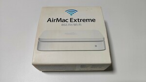 Apple　airmac extreme 802.11n wifi　4世代　無線LANルーター　アップル　ベースステーション