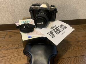 ニコン NIKON FM10 35-70mm F3.5-4.8 レンズセット 美品 フィルムカメラ　備品付