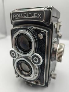 ジャンク Rolleiflex ローライフレックス 3.5B MX-EVS TLR Camera Schneider Xenar 75mm Lens 742731