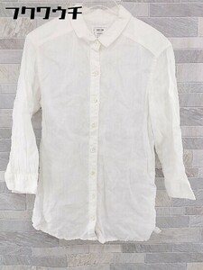 ◇ PLST プラステ 長袖 シャツ サイズ2 ホワイト レディース