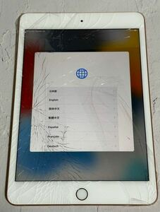 iPad mini 第5世代 64GB ゴールド WIFI 画面割れ SKU06