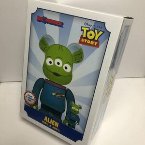 激レア トイストーリー エイリアン ベアブリック 100% & 400% (BE@RBRICK リトルグリーンメン toy story alien)