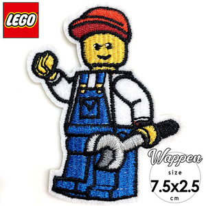 ワッペン レゴ ボーイ 刺繍 アイロン キャラクター LEGO ワッペン アップリケ