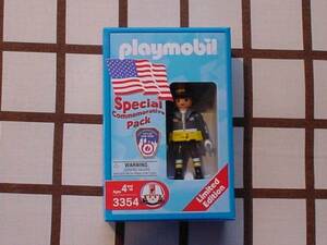 日本未発売 ◆Playmobil / プレイモービル◆[3354 消防士(FDNY)]