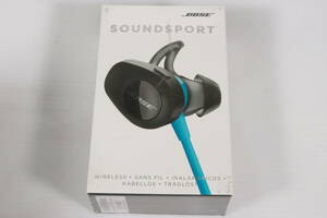 1円～★未開封・未使用品★Bose ボーズ SoundSport ワイヤレスイヤホン Bluetooth マイク付 AQA アクア 防滴 最大6時間 イヤフォン S213