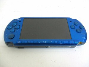 高崎店【中古品】u5-25 SONY ソニー PlayStation Portable PSP 3000 バイブラントブルー 初期化・簡易動作確認済み 本体のみ