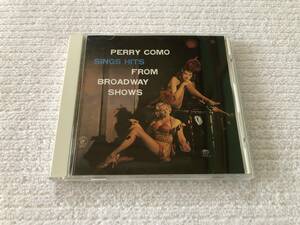 CD　　PERRY COMO　　ペリー・コモ　　『PERRY COMO SINGS HITS FROM BROADWAY SHOWS』　　BVCP-1009