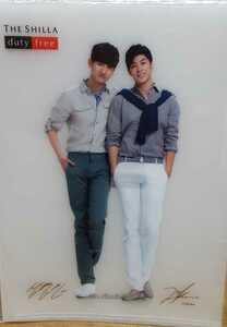 非売品☆東方神起☆THE SHILLA duty free　クリアファイル　A5 