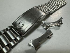 オメガ 純正SSブレス 3連 1125 FF633 取付幅約19mm ベルト OMEGA stainless steel bracelet constellation speedmaster Seamaster 13-1