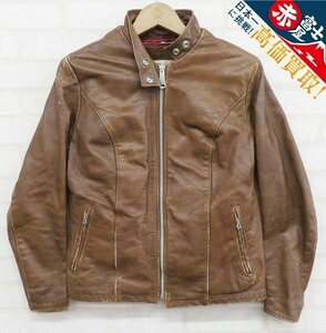 3J2768/ショット 856W 80s シングルライダース レディース Schott