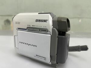 ジャンク品　デジタルビデオカメラ SONY ソニー ハンディカム DCR-HC40 メガピクセル　