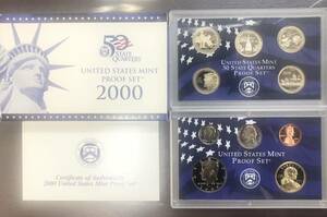 2000 アメリカ プルーフセット UNITED STATES MINT PROOF SET 貨幣セット 