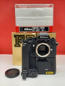 ■防湿庫保管品 美品 Nikon F3/T HP ボディ モータードライブ MD-4 動作確認済 シャッター、露出計OK フィルム一眼レフカメラ ニコン