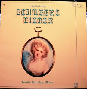 英LP Ian Partridge, Jennifer Partridge, Franz Schubert Leider VAR1019 Enigma Records (8) /00400
