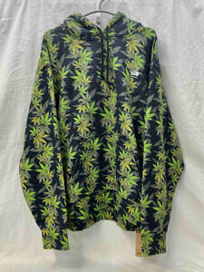 [タグ付] THE NORTH FACE Supreme Leaf Hooded Sweatshirt Black ノースフェイス シュプリーム リーフ パーカー ブラック XL