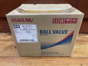 ☆新品・未開封 アサヒAV ボールバルブ 21型α フランジ型 50mm PVC EPDM