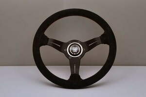 NARDI ステアリング SPORTS TYPE ラリー レザー deepCorn 黒スエード/黒スポーク 33Φ 6069-33-2094