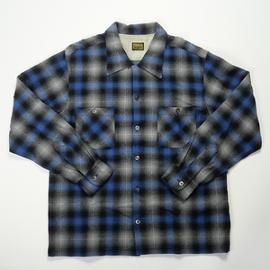 TENDERLOIN テンダーロイン 08AW T-WOOL SHT 長袖シャツ 青 Size 【S】 【中古品-良い】 20720906