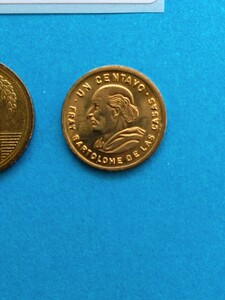 外国コイン　グアテマラ　 (Rー８１３)　１センタボ硬貨　１９９１年