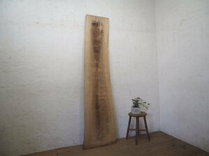 タP0283◆最大H191×W37~52×D2,5(cm)◆味わいのある大きい一枚板◆杉材 無垢材 天然木 木製 建材 素材 シート レトロM笹4