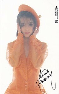 ■H11 中森明菜 テレカ 9