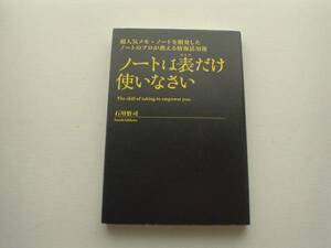 ♪♪ノートは表だけ使いなさい　石田悟司　フォレスト♪♪