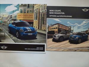 ＜送料込 匿名取引＞　ＢＭＷ　ＭＩＮＩ　ＣＯＵＰＥ　カタログ　2011年10月発行　価格表付オプションカタログ付属