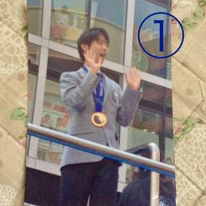羽生結弦さん　生写真　金メダル凱旋パレード　仙台市　宮城県　オリンピック　コレクション