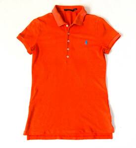 『Ralph Lauren ポロシャツ オレンジ ラルフローレン』