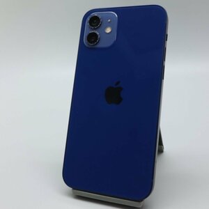 Apple iPhone12 64GB Blue A2402 MGHR3J/A バッテリ83% ■SIMフリー★Joshin9018【1円開始・送料無料】