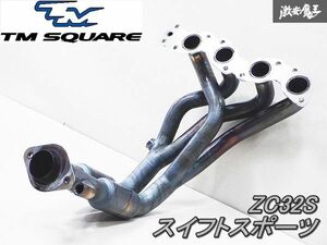 内部の崩れ無し★ TM-SQUARE ZC32S スイフトスポーツ スイスポ M16A エキマニ エキゾーストマニホールド 触媒 メタル キャタライザー 棚2L1