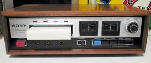 SONY TC-8000 Wood Cabinet 8 Track Tape Corder 再生・選曲・録音OK！ ステレオ 8トラック テープ デッキ ドライブベルト交換済み 