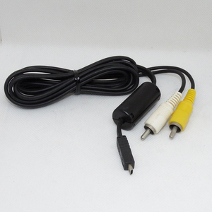FU0315　AVケーブル　RCA端子（ピンプラグモノ音声/映像）-USB（タイプ不明）　未使用